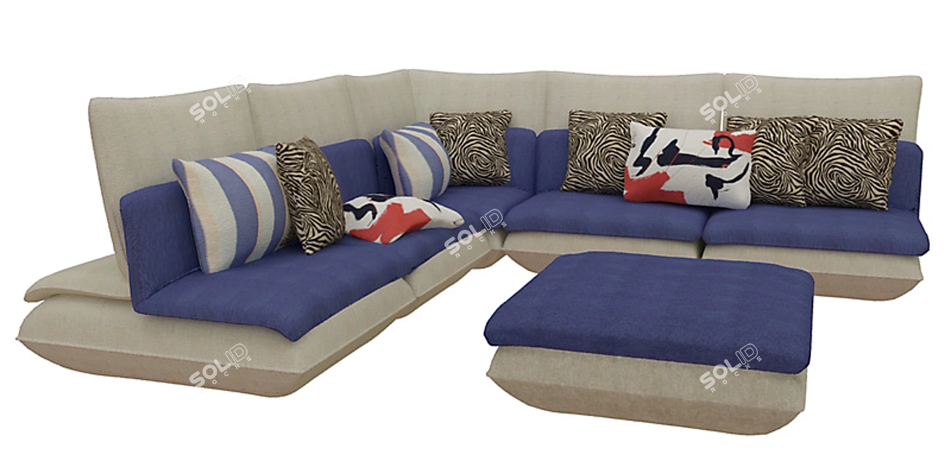Cozy Corner Sofa Catalogue 3D model image 1