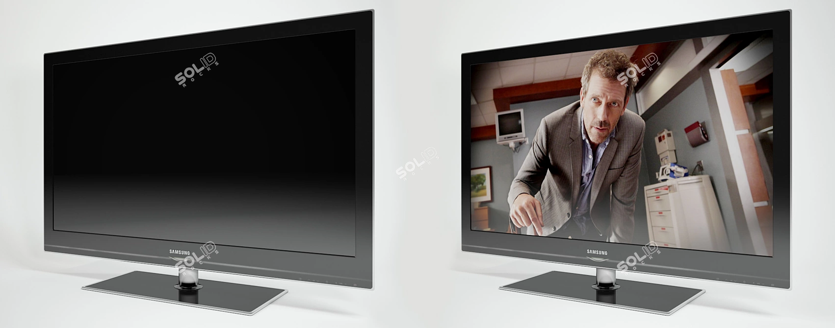 Samsung B6xx & B7xx Full HD Smart TVs 3D model image 1