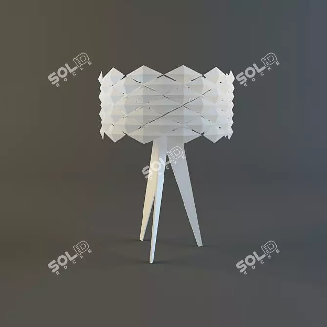 Elegant Italian MOLTO LUCE Diamonds 3D model image 1