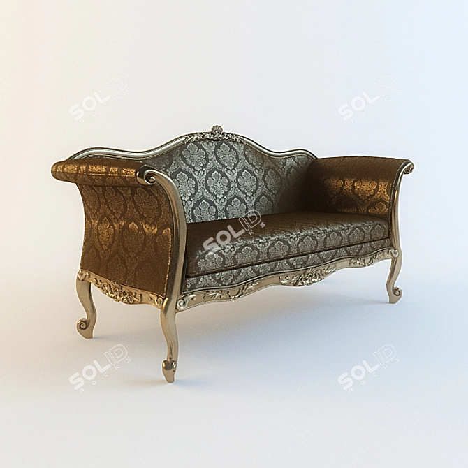  Stylish Photo-Inspired Couch 3D model image 1