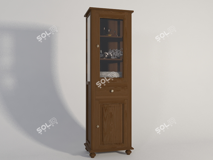 Aquitania Vesper Art Cabinet 3D model image 1