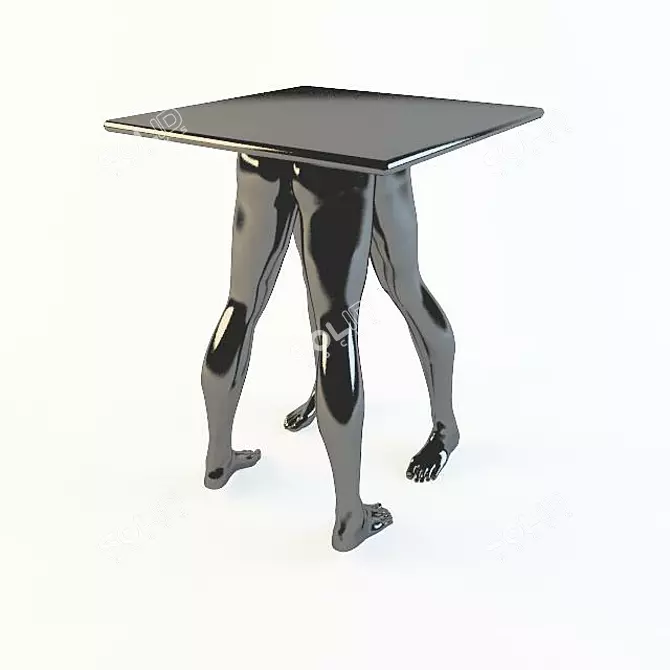 Dzmitry Samal Table: A Modern Masterpiece 3D model image 1