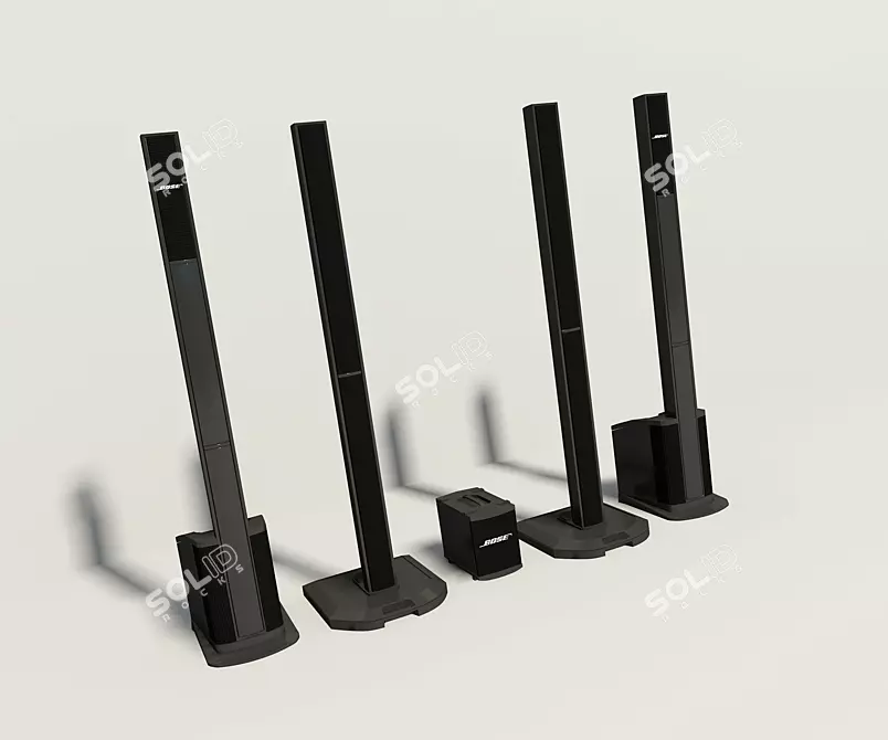 Immersive BOSE Sound System 3D model image 1