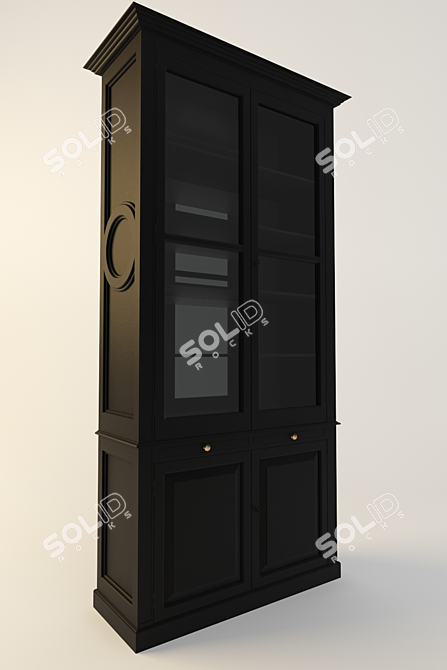 Mis en Demeure Albertas Bookcase 3D model image 1