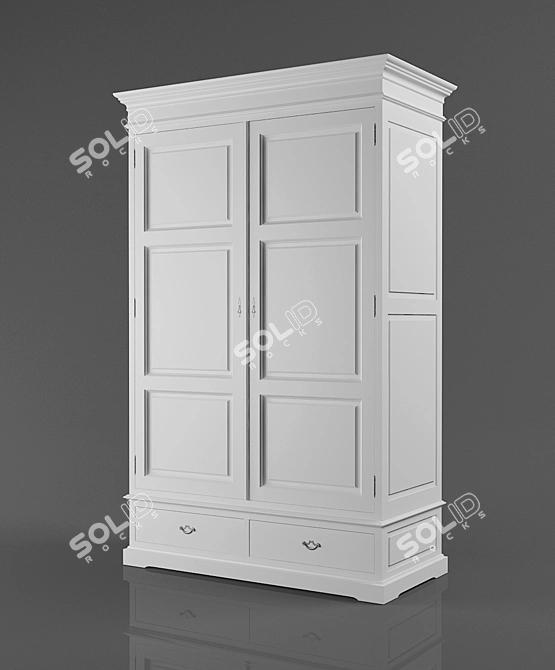 Versatile Storage Unit 3D model image 1