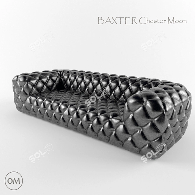 Elegant Baxter Chester Moon 3D model image 1