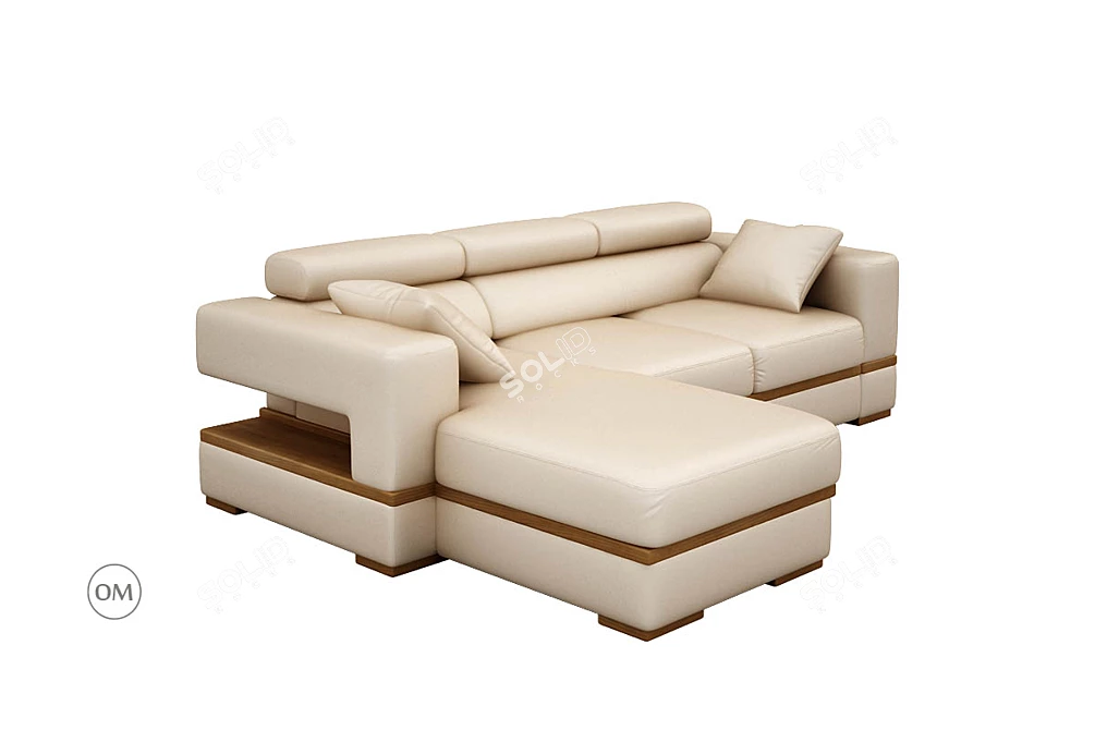 Gio Sofa | 1600x2000 Size 3D model image 1