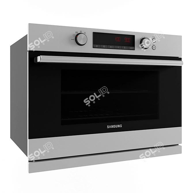 Samsung FQ 159 STR BWT Electric Oven with Microwave Function 3D model image 1