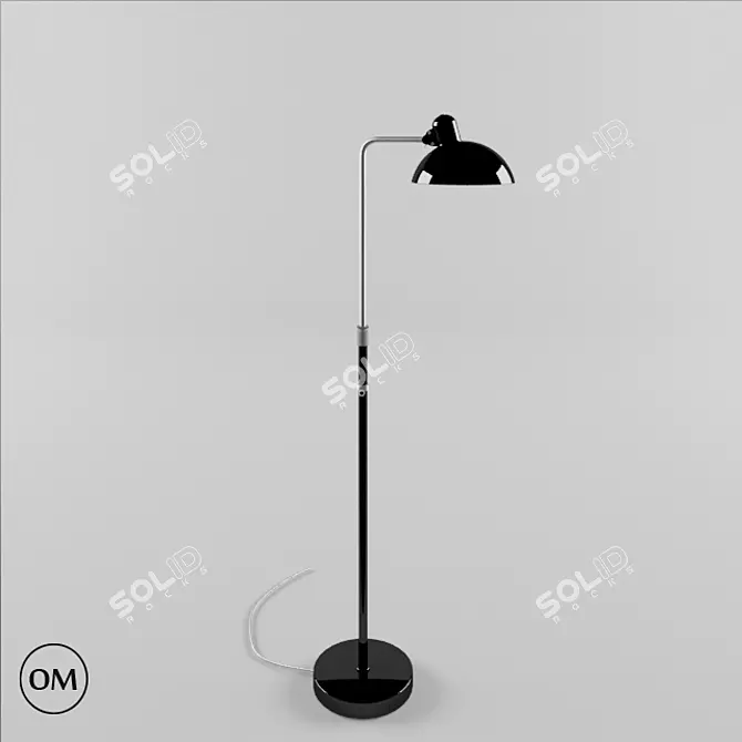 Kaiser Idell Floor Lamp 3D model image 1