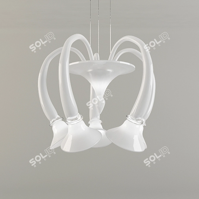 Exquisite De Majo Pendant Light 3D model image 1