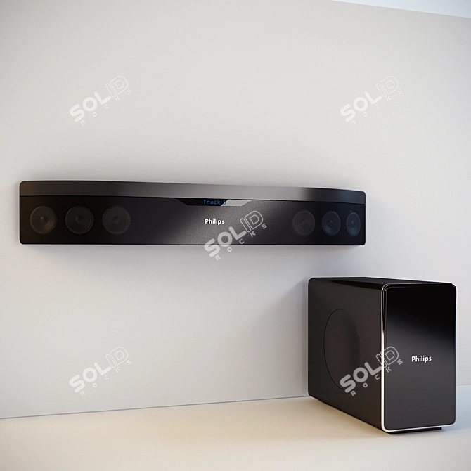 Philips Home Cinema 3D model image 1