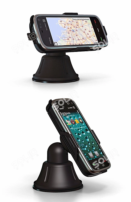 Nokia 5800 XpressMusic: Power in Your Palms 3D model image 1