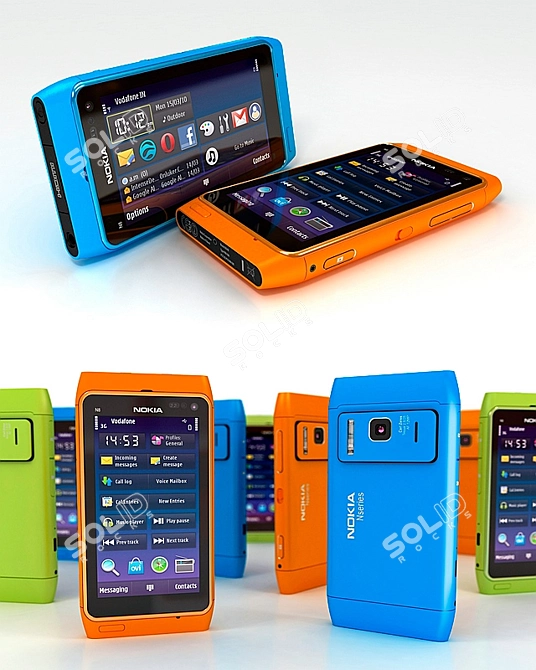 Nokia N8 - The Ultimate Smartphone 3D model image 1