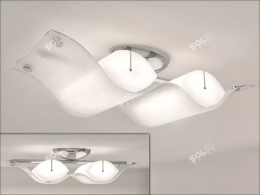 Elegance Pendant Lamp 3D model image 1