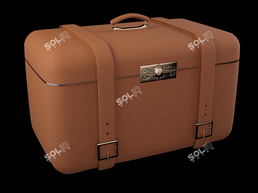 Stylish Travel Companion: Suitcase 3D model image 1