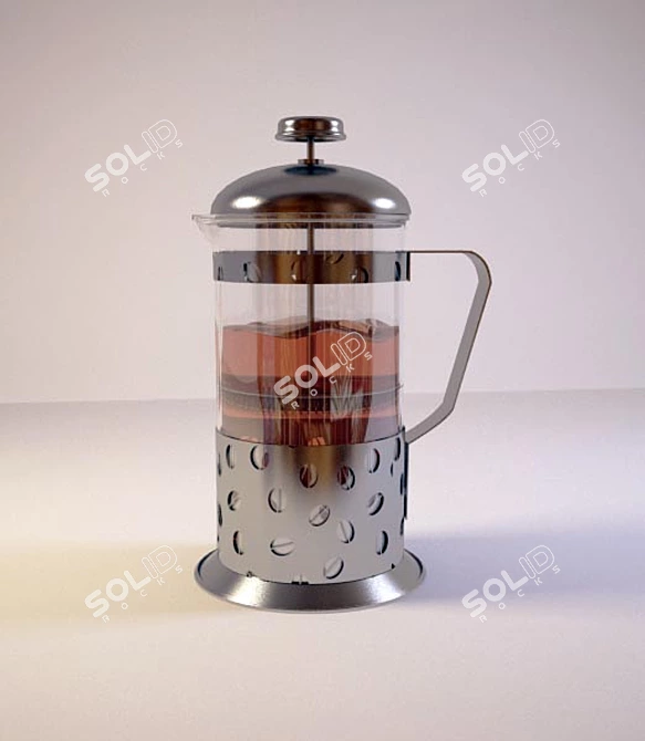 Brewing Kettle 3D model image 1