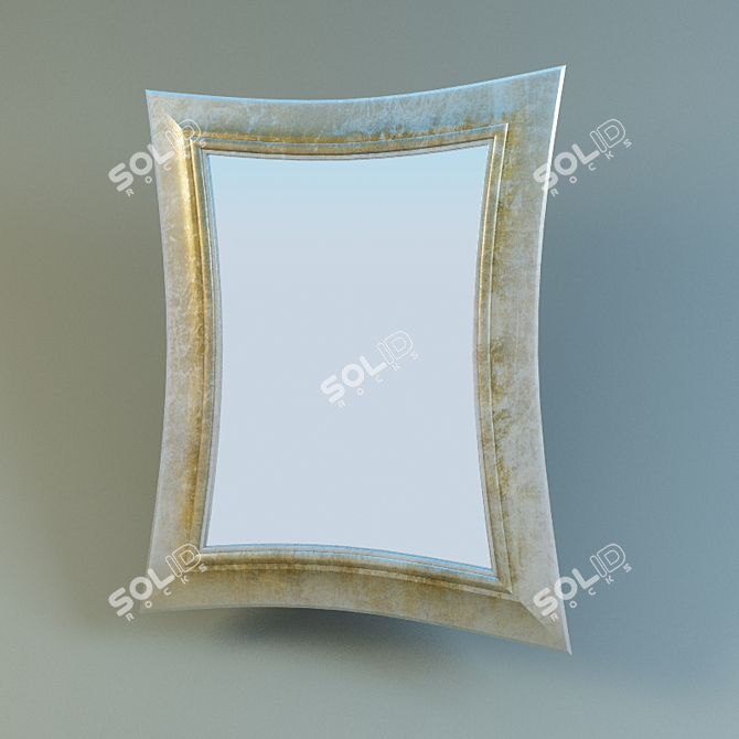 Elegant Giorgio Casa Mirror 3D model image 1