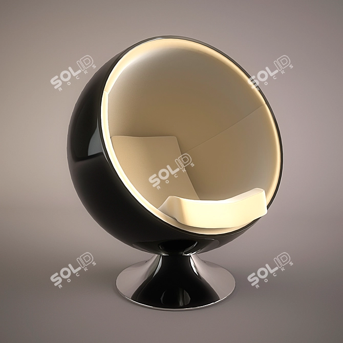 Modern Armchair - Scope 3D model image 1