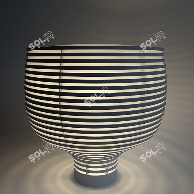 Ethereal Beehive Table Lamp 3D model image 1