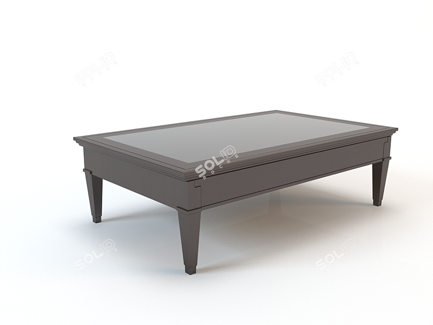 Elegant Morelato Coffee Table 3D model image 1