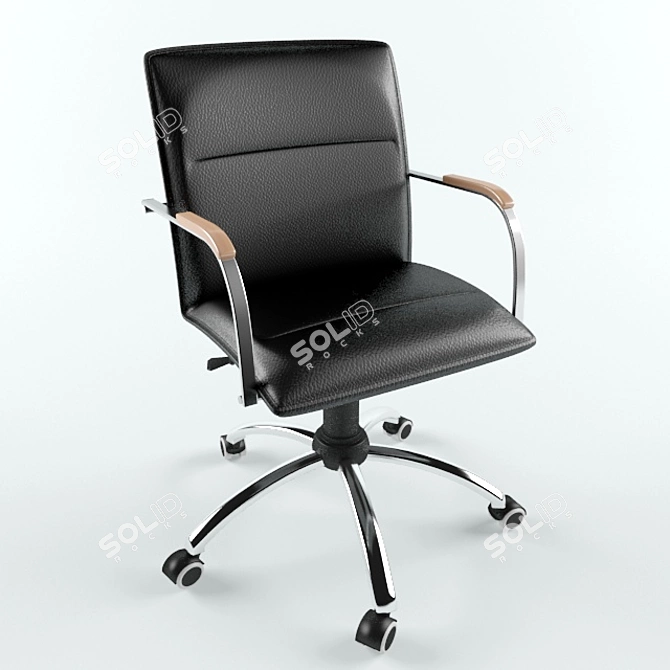 Samba ErgoMax Office Chair 3D model image 1