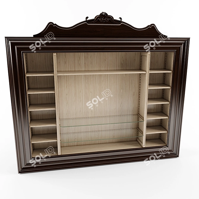 Elegant Victorian Furniture Set 3D model image 1