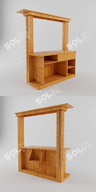 "Tomat Store Sales Rack 3D model image 1