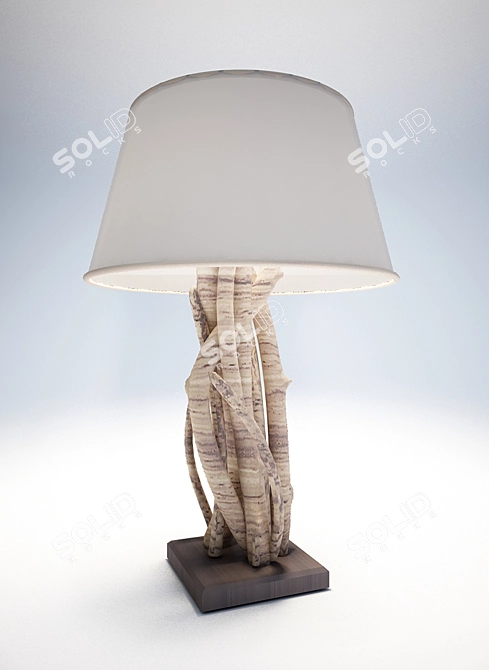 IllumiGlow LED Lamp 3D model image 1