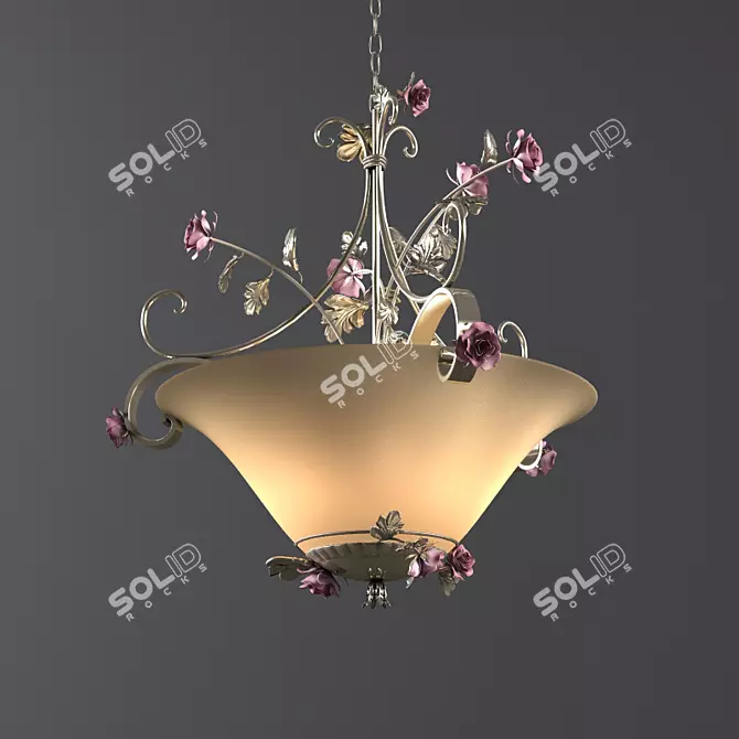 Passeri L 8025-6: Elegant and Efficient O-65 H-60 6x40W Lighting Solution 3D model image 1