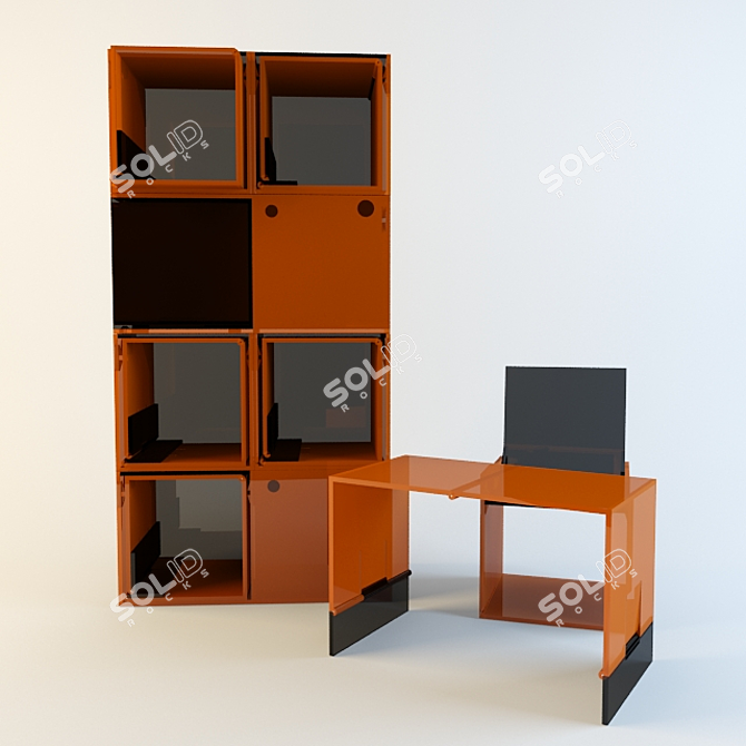 Modular Furniture System by Motorin 3D model image 1