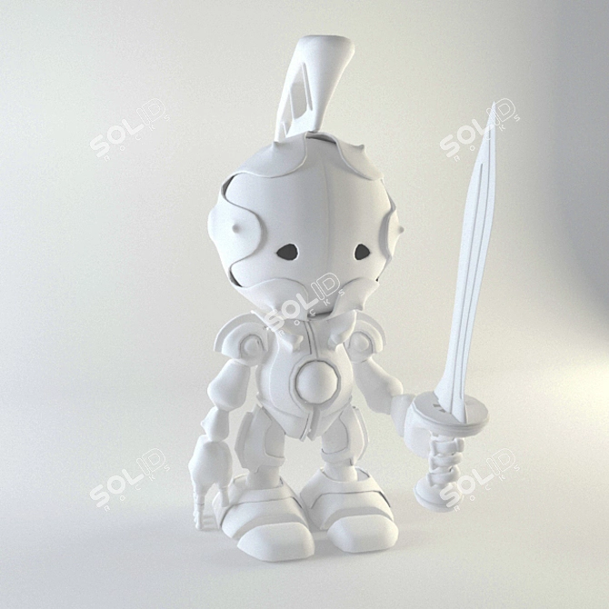 Ultimate Robotic Legionnaire 3D model image 1