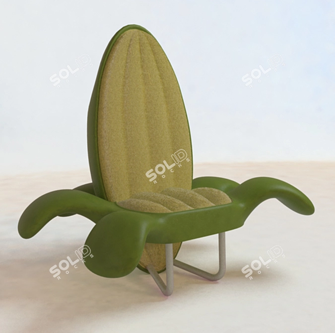 ComfortPlus Armchair 3D model image 1