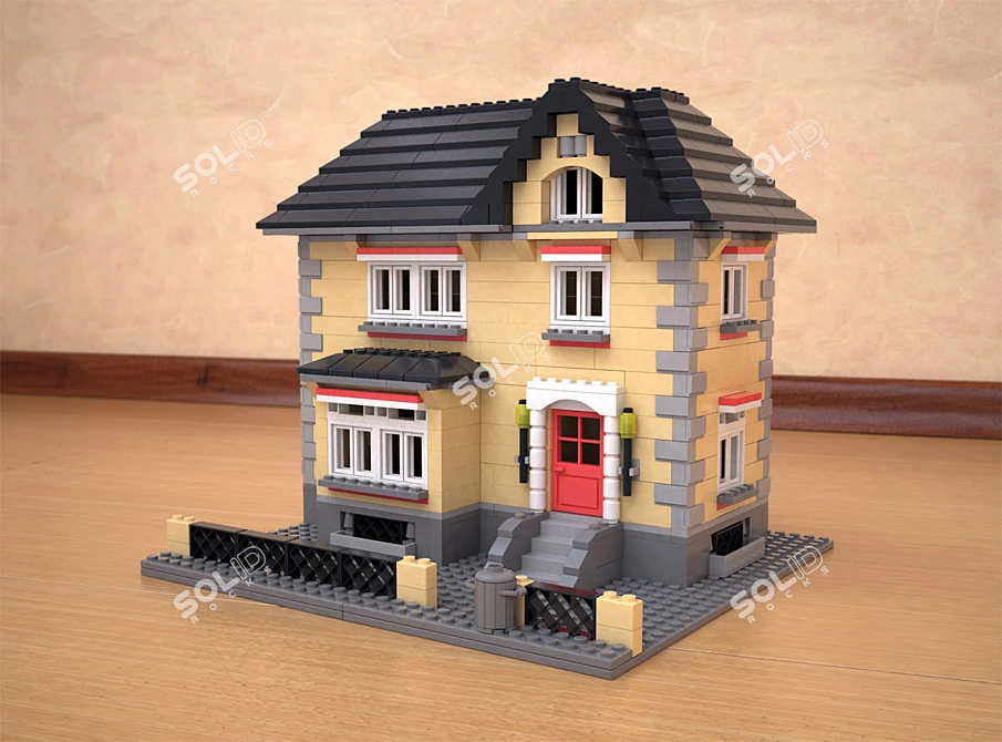 Brickland Cottage 3D model image 1