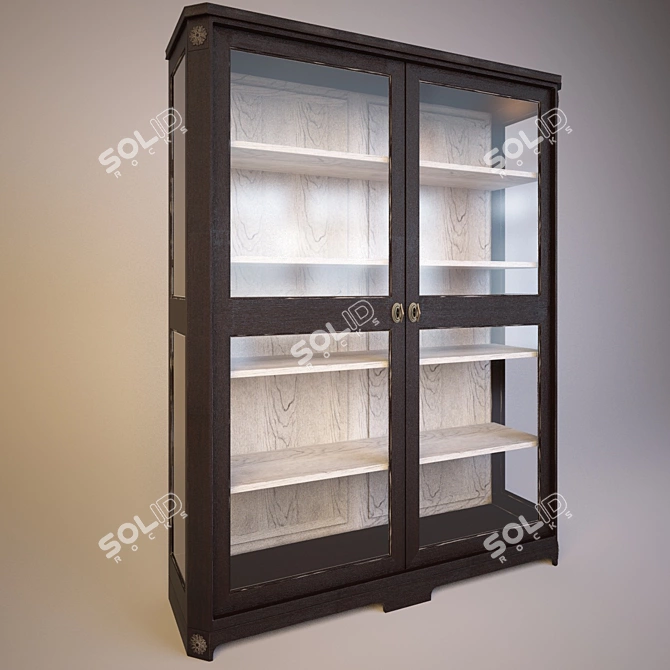 Bookcase Cowboy 3D model image 1