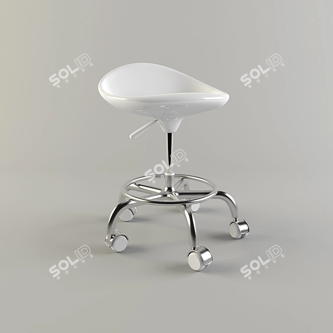 Heliox Master Chair: Versatile and Mobile 3D model image 1