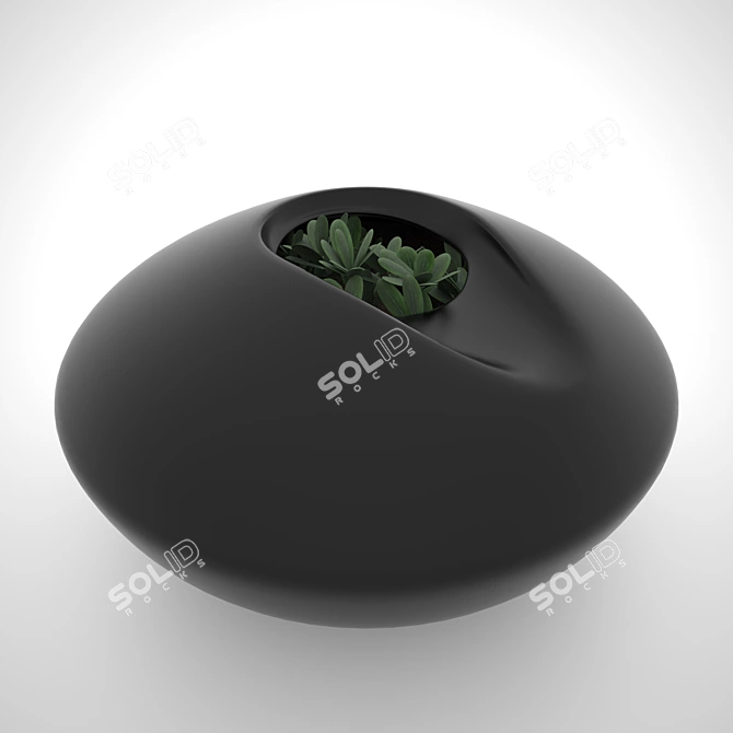 Modern Scandinavian Vase - IKEA BIGARRO 3D model image 1