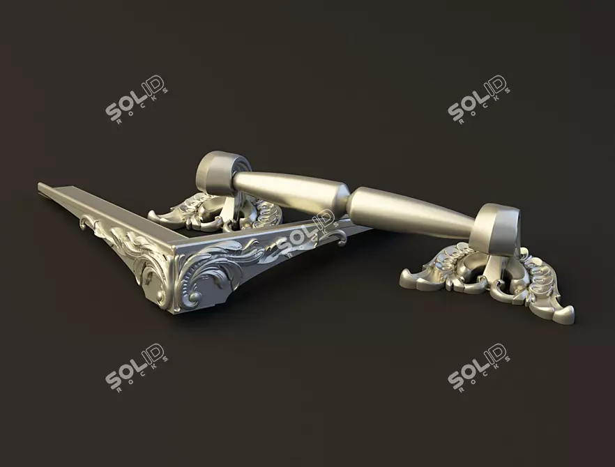 Modular Furniture Leg/Handle 3D model image 1