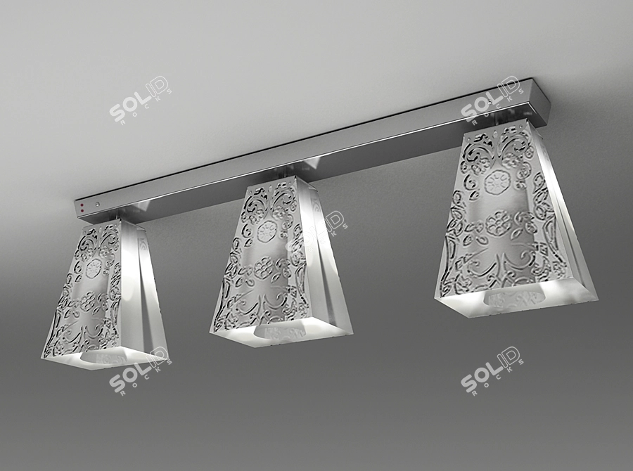 Fabbian Luminaire: Real Texture 3D model image 1