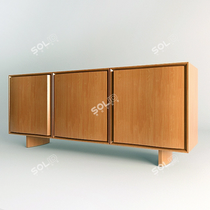 Elegant Morelato 1790 Dresser 3D model image 1