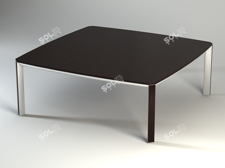 Modern Office Desk DARCH 3D model image 1