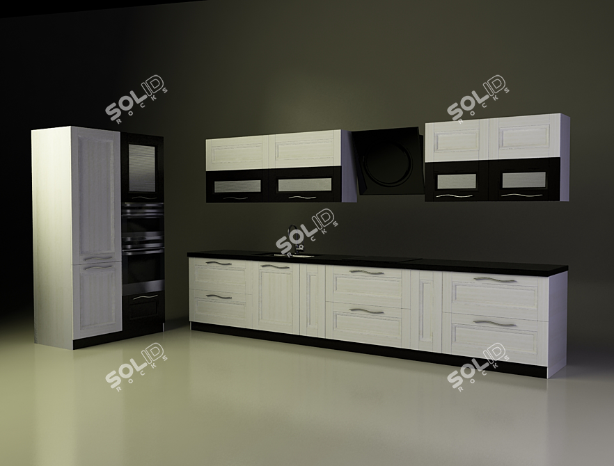 Sleek Verona Furniture 3D model image 1