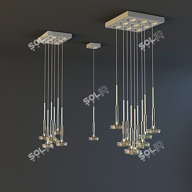 Metallux Art. 168199.05 Pendant Light 3D model image 1