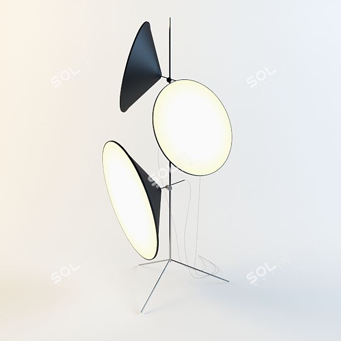 Elegant Light Fixture: Tom Dixon 3D model image 1