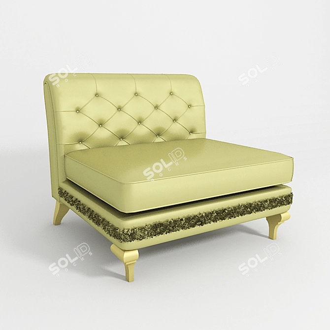 Elegant Italian Design: Bruno Zampa 3D model image 1