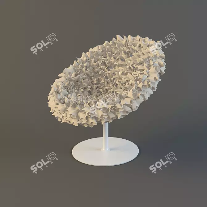 Moroso Bouquet Armchair 3D model image 1