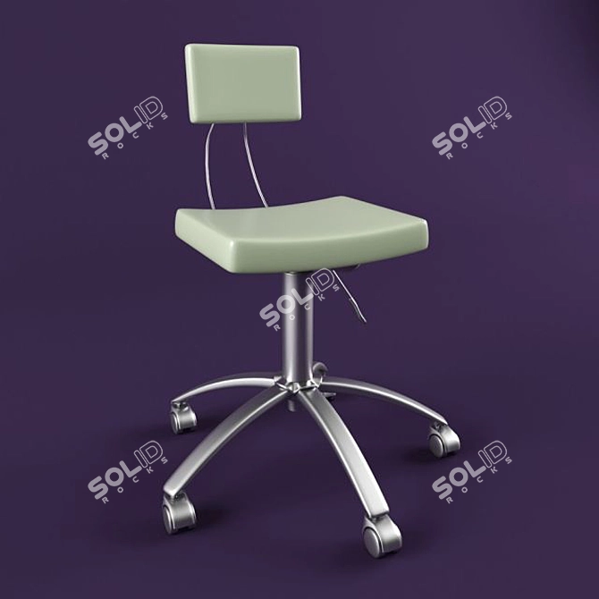 ErgoComfort Chair 3D model image 1