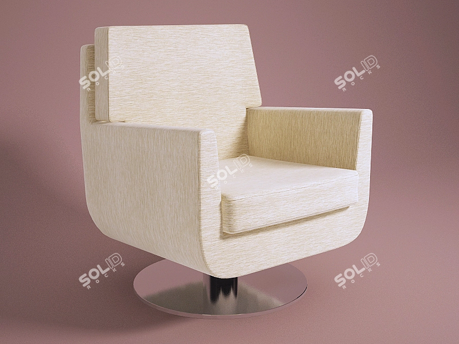 Photorealistic Chair Model 3D model image 1