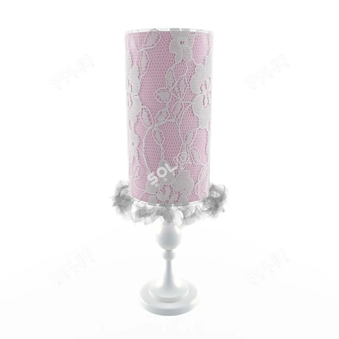 Altamoda Giraffa Table Lamp 3D model image 1