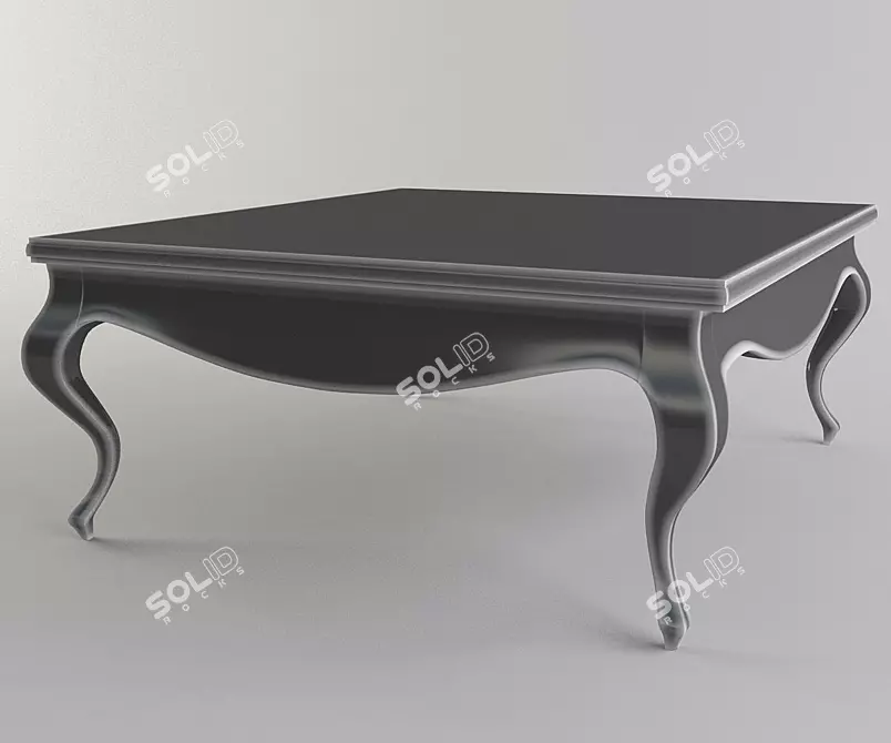 Elegant Coffee Table 3D model image 1