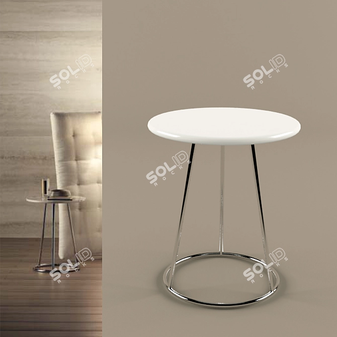 Modern Coffee Table Design 3D model image 1